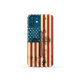 Beautiful American Flag cross phone case iPhone 12 Mini / Tough
