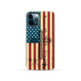 Beautiful American Flag cross phone case iPhone 12 Pro / Tough
