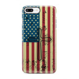 Beautiful American Flag cross phone case iPhone 8 Plus / Tough