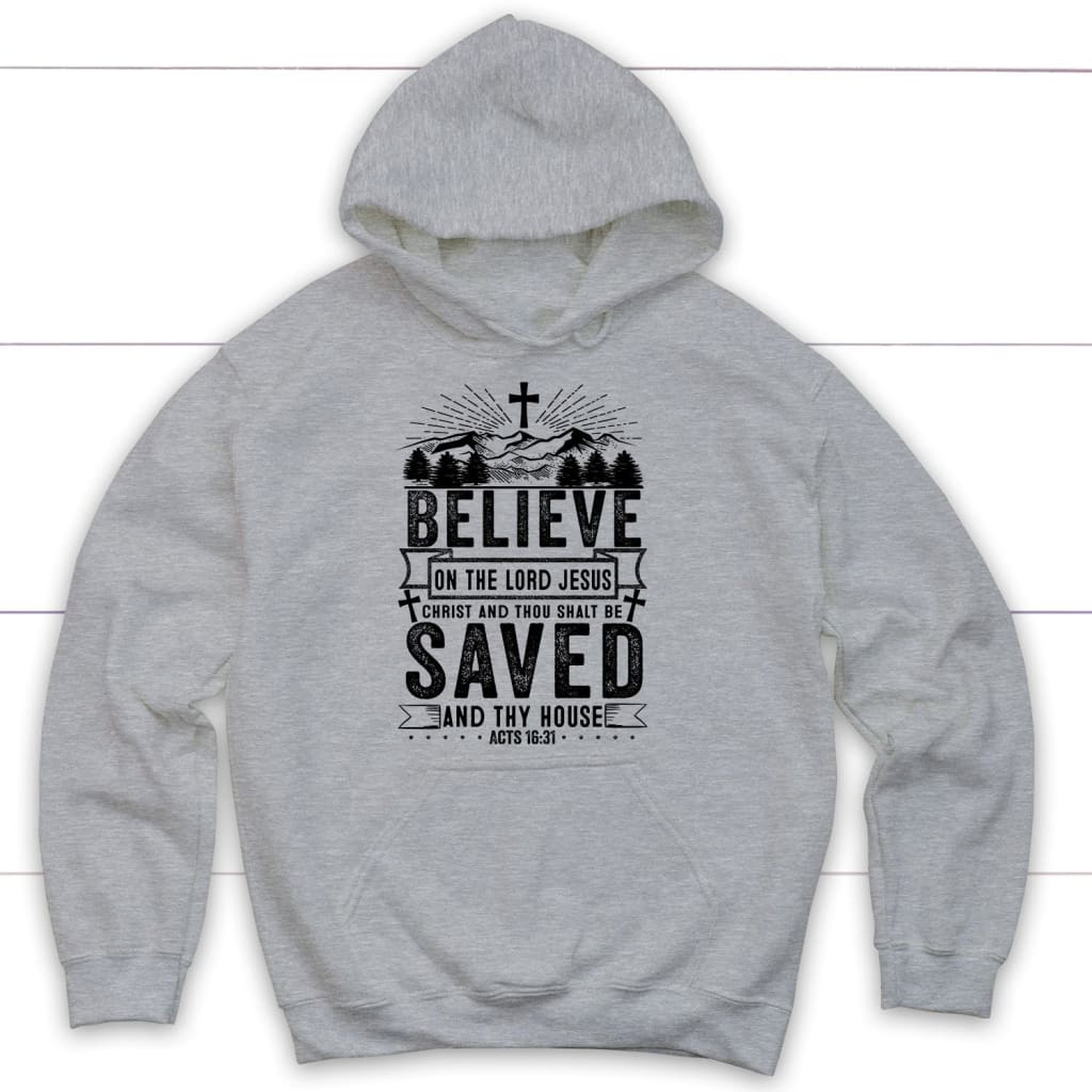 Believer Hoodie Christian Sweatshirt Believer Hoodie Christian Sweatshirt