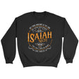 Bible verse sweatshirts: Isaiah 40:31 those who hope in the Lord sweatshirt Black / S