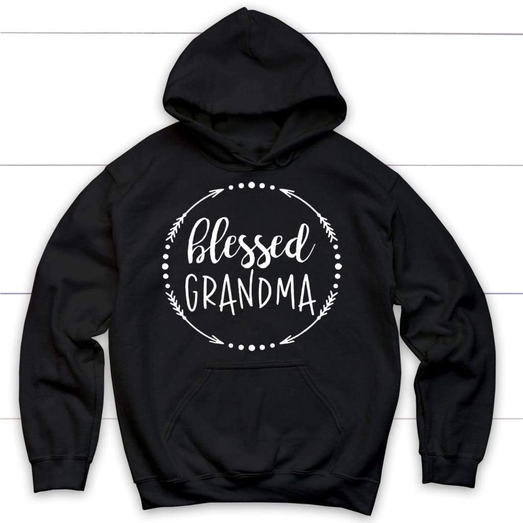 Blessed Grandma Christian hoodie | Christian apparel Black / S