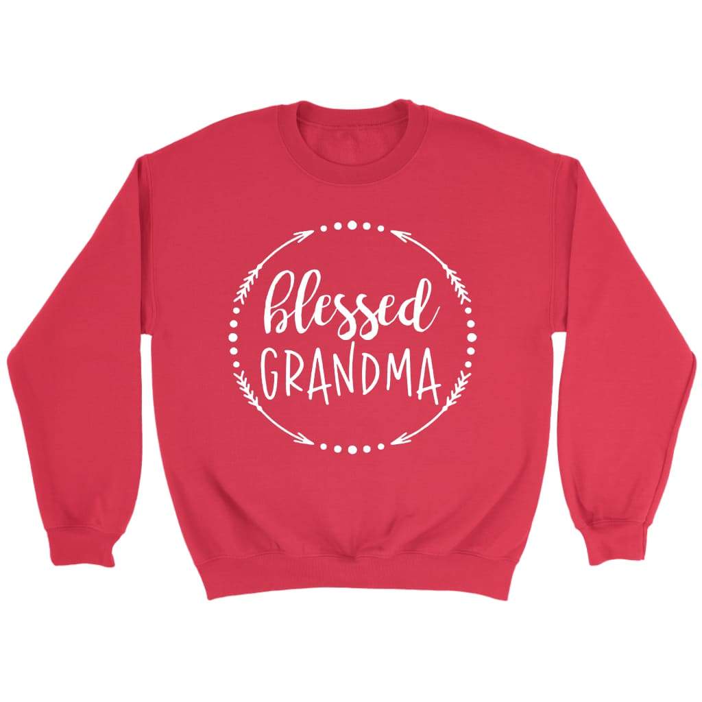 Blessed grandma sweatshirt sale