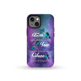 Butterfly faith makes all things possible Christian phone case iPhone 13 Mini / Tough
