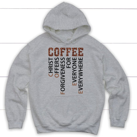 Christian coffee definition hoodie - Christian hoodies Sport Grey / S