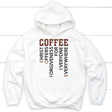 Christian coffee definition hoodie - Christian hoodies White / S