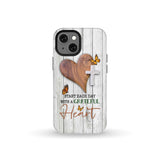 Christian phone case: Start each day with a grateful heart iPhone 13 Mini / Tough Case