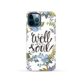 Christian phone cases: It well with my soul case iPhone 12 Pro / Tough