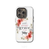 Christian phone cases: Just enough grace for today case iPhone 14 Pro / Tough
