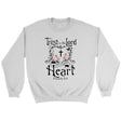 Christian sweatshirts: Trust in the Lord with all your heart Proverbs 3:5 sweatshirt White / S