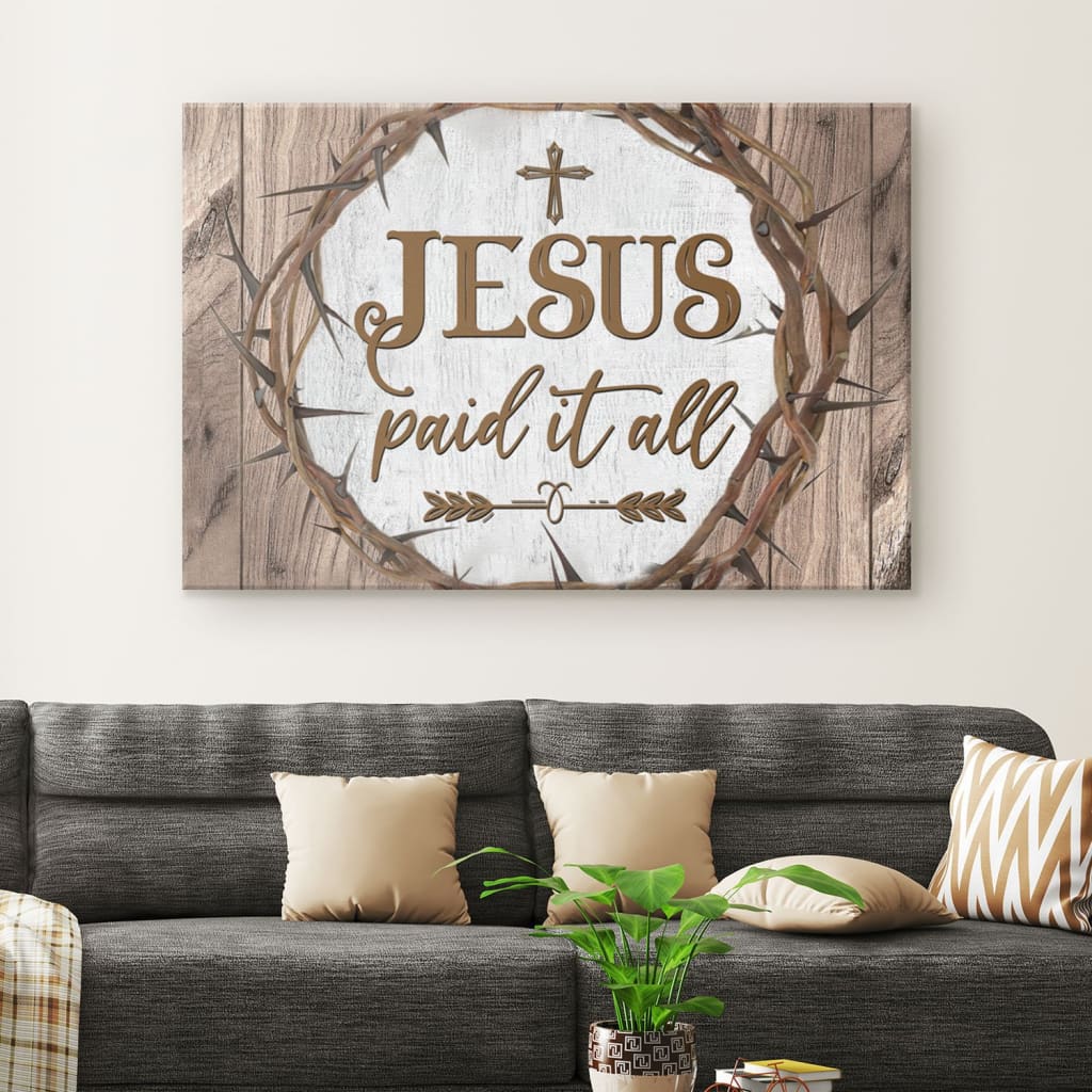 Life Of Jesus Wall Art, Jesus Canvas, God Canvas, Christian Wall