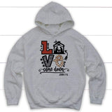 Christian Christmas gifts - Love came down John 3:16 Christmas hoodie Sport Grey / S