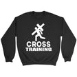 Cross training sweatshirt - Christian sweatshirts Black / S