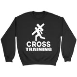 Cross training sweatshirt - Christian sweatshirts Black / S