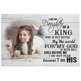 Daughter of a king Custom photo canvas wall art