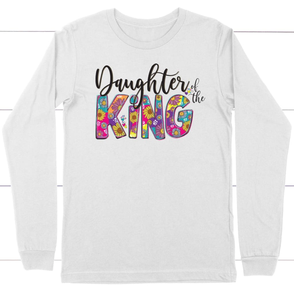 Daughter of the King long sleeve shirt White / S