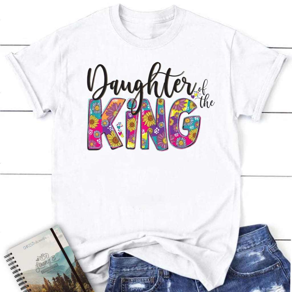 Daughter of the King women’s t-shirt White / S