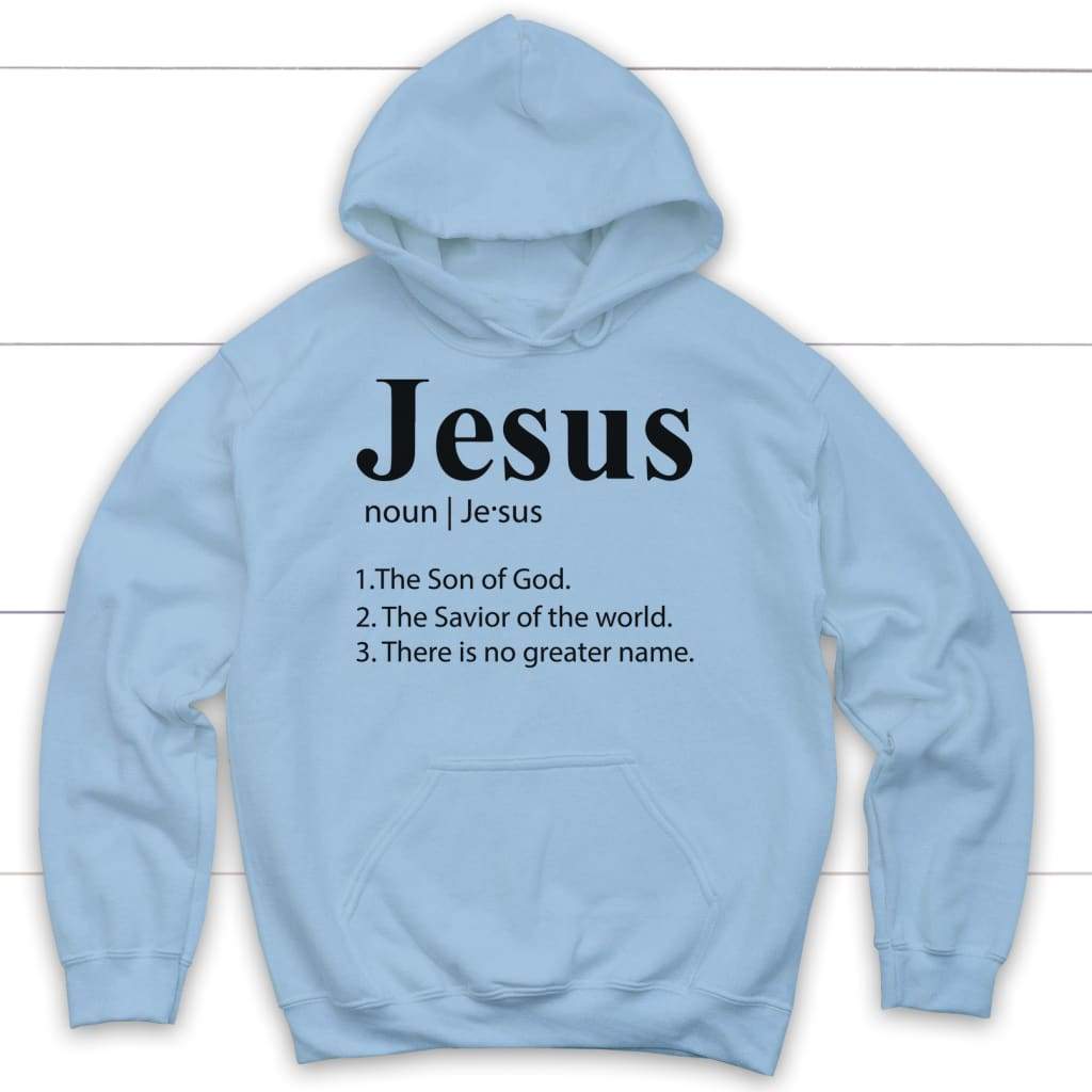 Definition Of Jesus Hoodie, Christian Apparel Hoodies, Christian Gifts - Christ Follower Life