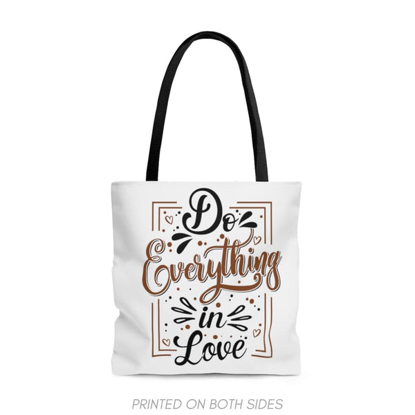 Do Everything in Love 1 Corinthians 16:14 Bible Verse Tote Bag ...