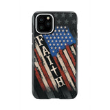 Faith American Flag phone case iPhone 11 Pro / Tough
