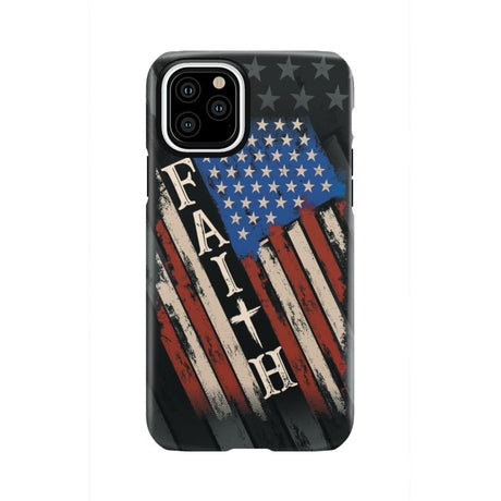 Faith American Flag phone case iPhone 11 Pro / Tough