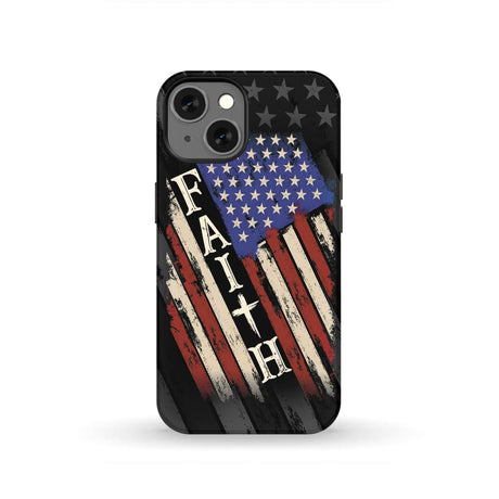 Faith American Flag phone case iPhone 13 / Tough