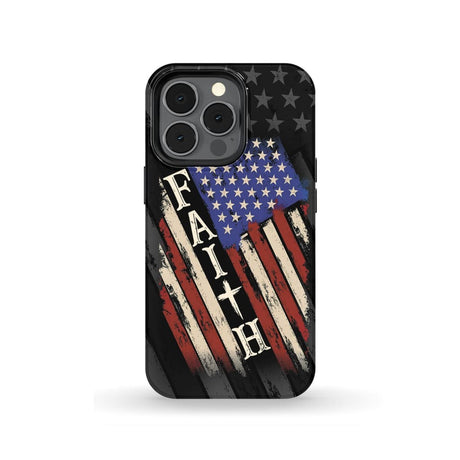 Faith American Flag phone case iPhone 13 Pro / Tough