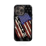 Faith American Flag phone case iPhone 14 Pro Max / Tough