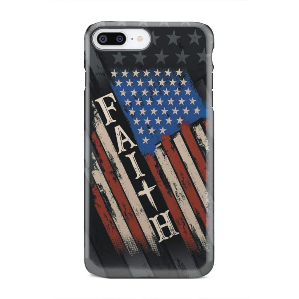 Faith American Flag phone case iPhone 7 Plus / Tough