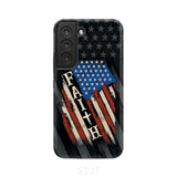 Faith American Flag phone case Samsung Galaxy S22 / Tough