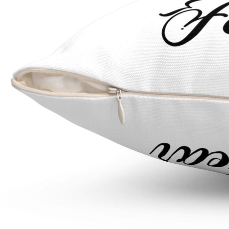 Faith over fear Mountain pillow