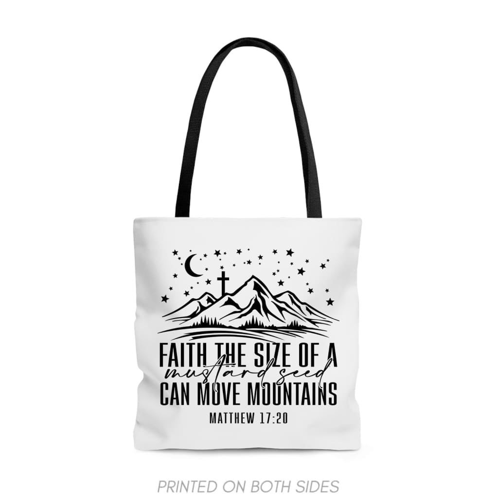 Faith Can Move Mountain Tote Bag Faith Can Move Mountain Tote Bag