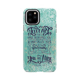 Fear not for I have redeemed you Isaiah 43:1 Bible verse phone case iPhone 11 Pro / Tough