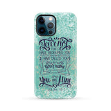 Fear not for I have redeemed you Isaiah 43:1 Bible verse phone case iPhone 12 Pro Max / Tough