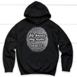 Fingerprint He Knows My Name Isaiah 43:1 hoodie Black / S