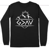 God is Greater Than The Highs and The Lows long sleeve shirt Black / S