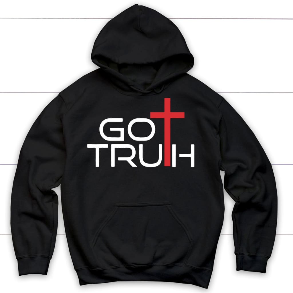 Got Truth Christian hoodie | Christian apparel Black / S