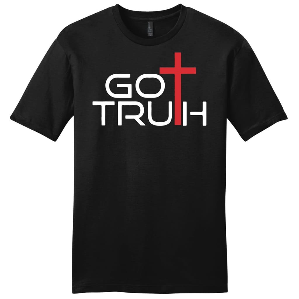 Got Truth mens Christian t-shirt Black / S
