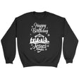 Happy birthday Jesus sweatshirt - Christian Christmas sweatshirts Black / S