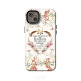He shall cover you with his feathers Psalm 91:4 phone case iPhone 14 Plus / Tough