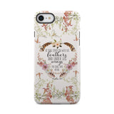 He shall cover you with his feathers Psalm 91:4 phone case iPhone 8 / Tough