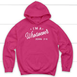 I am a whosoever John 3:16 Bible verse hoodie | Faith hoodie Heliconia / S