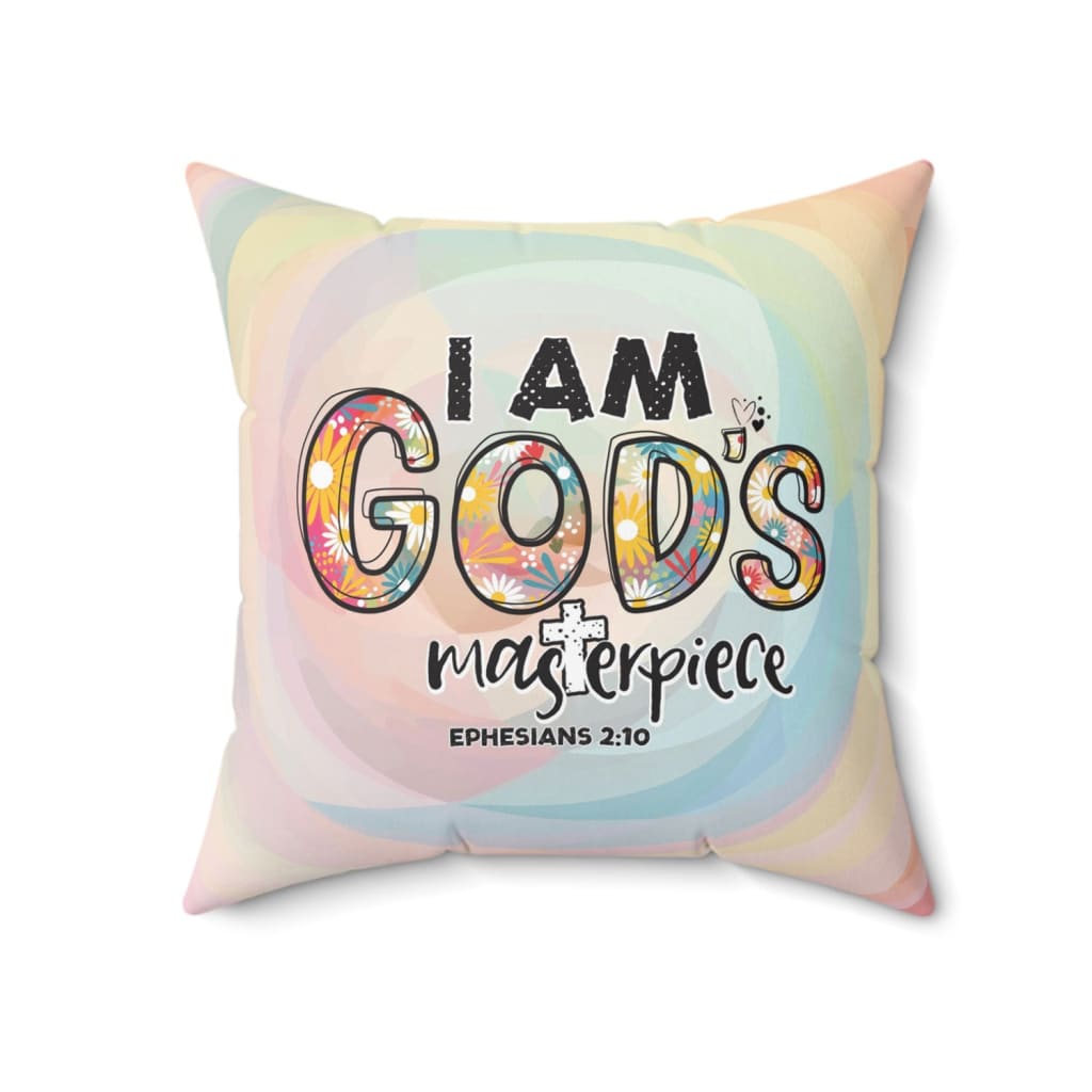 I am God’s masterpiece Ephesians 2:10 pillow