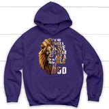 I am no longer a slave to fear I am a child of God Christian hoodie Purple / S