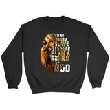I am no longer a slave to fear I am a child of God Christian sweatshirt Black / S