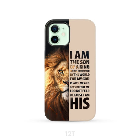 I am the son of a King phone case iPhone 12 / Tough