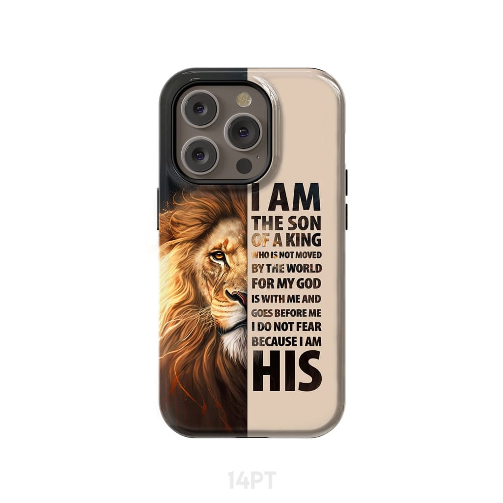 I am the son of a King phone case iPhone 14 Pro / Tough