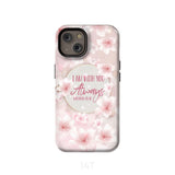 I am with you always Matthew 28:20 Bible verse phone case iPhone 14 / Tough