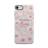 I am with you always Matthew 28:20 Bible verse phone case iPhone 8 / Tough