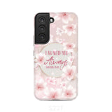 I am with you always Matthew 28:20 Bible verse phone case Samsung Galaxy S22 / Tough